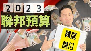 15萬買房首付不用税 ｜700億加拿大聯邦預算 ｜兩年海外買家不能買房？