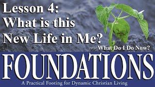 What is this New Life in Me? Lesson 4 of the Foundations of Faith