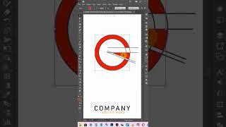 G Logo Design in Adobe Illustrator Tutorial - #logodesign #illustrator #youtubeshorts #viral