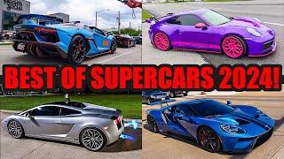 BEST SUPERCARS and EXOTICS of 2024 Compilation! (REVS, FLYBYS, LAUNCHES, and MORE!)