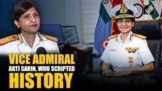 “Have many plans …”: Vice Admiral Arti Sarin, First woman DG of Armed Forces Medical Services