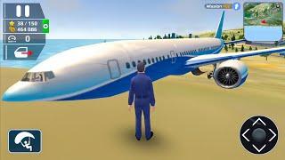 Flying Boeing 777 Huge Airplane and Sea King Helicopter Engine Failure HFPS - Android Gameplay.