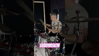 Subdivision! #drums #drummer #drumming #nickybagzz #drumlessons #meinlcymbals #pearldrums