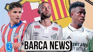 Barca News: NEYMAR RETURNING?? Real Madrid LOSE 2-1 & Atletico REACTION Ft Vitor Roque Lamine Yamal