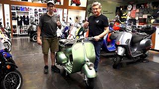 Retro Scooter Review: 1951 Vespa 125 Faro Basso