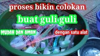 tutorial bikin colokan guli guli