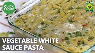 Vegetable White Sauce Pasta | Quick Recipe | Masala TV