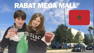 American Mom & Kids First Time to Rabat Mega Mall | Morocco 