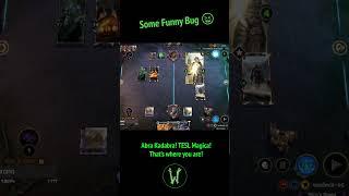 "Disappeared" Jack, a funny bug  in The Elder Scrolls: Legends   #elderscrolls #tesl #teslegends