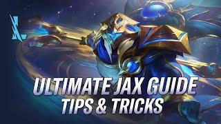 1000 DAMAGE PER SECOND! ULTIMATE JAX GUIDE TIPS & TRICKS SOVEREIGN JAX GUIDE| RiftGuides | WildRift