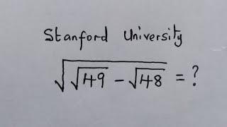 Stanford University  Entrance Exam | Can you solve ?