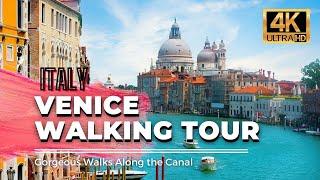 Venice, Italy Walking Tour | Discover the Canals of Italy [ 4K HD / 60fps ]