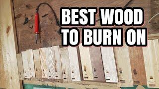 The Best Wood To Wood Burn On