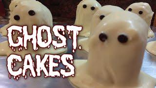 Ghost Cakes ~ Halloween Easy and Fun Treat