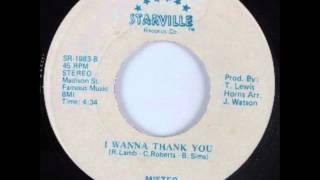 Mister - I Wanna Thank You