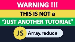 reduce Method | JavaScript Array Methods | Beginners tutorial