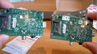 Raspberry Pi compare element14/Farnell & RS Components Model B Uncased Unboxing