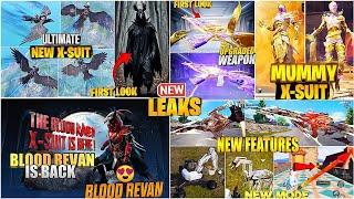 OMG  3.6 UPDATE NEWCROW X-SUIT | NEW MUMMY AKM| FREE BLOODREVAN X-SUIT| NEW FEATUREPUBGM/BGMI