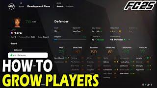 How to Grow Players in EA FC 25 Career Mode