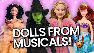 Dolls From MUSICALS! WICKED Movie Dolls FIRST LOOK! Brief History of Broadway & Film Musical Dolls!