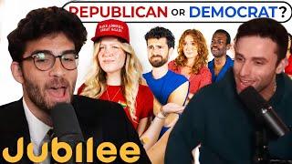 Can you Spot the Republicans?  | Hasanabi reacts to Jubilee Ft Austin Show