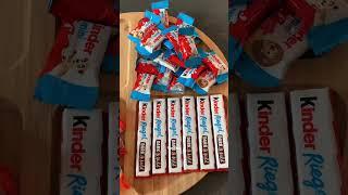 Filling Platter With KINDER Chocolates | ASMR | KINDERS #teamfilger