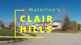 Waterloo's Clair Hills Neighbourhood
