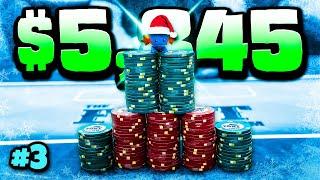 BIG PROFIT and MASSIVE POTS at $5/10/25!! | Wolfmas Day #3