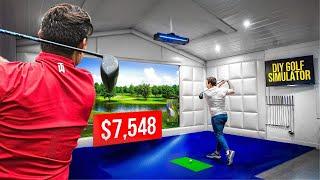 How to Build 99% of a $100,000 Golf Simulator for $7,548