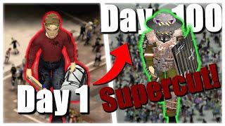 Can I Survive 100 Days Trapped Inside The Mall?! Project Zomboid Supercut!