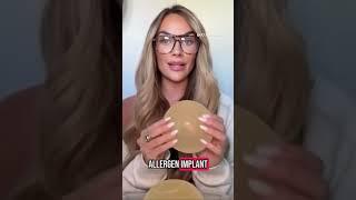 Amy Kenyon had 'toxic' breast implants removed over cancer fears #explore #shorts