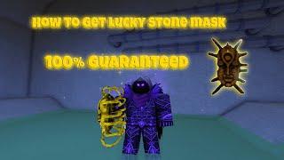 YBA how to get lucky stone mask