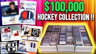 I Spent $100,000 On This Hockey Card Collection at Fanatics Fest !!