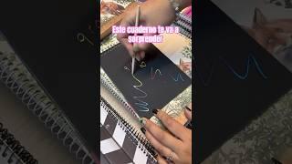 Este cuaderno te va a sorprender! Cuaderno mágico de colores #cuadernos #magico #colores #novedoso