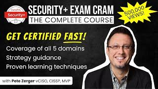 CompTIA Security+ Exam Cram Course - SY0-601 (SY0-701 link in Description)