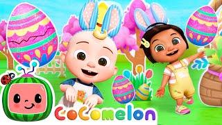 Easter Bunny Hop Dance!  | Holiday Dance Party | CoComelon Animal Nursery Rhymes & Kids Songs