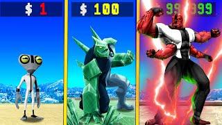 $1 BEN 10 to $1,000,000,000 in GTA 5