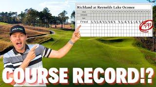 Did I just shoot the Course Record!? | Richland at Reynold’s Lake Oconee