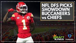 NFL DFS Picks for Monday Night Showdown, Buccaneers vs Chiefs: FanDuel & DraftKings Lineup Advice