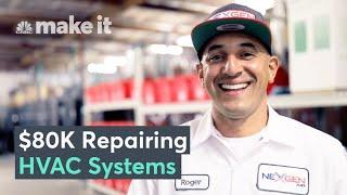 I Make $80K A Year Repairing Air Conditioners | On The Job