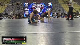 2024 Junior Boys Folkstyle Nationals: Gabriel Gallardo vs Chase Van Hoven: 150 Ibs Finals