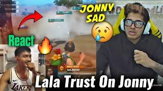 Lala Reply On Jonathan GameSense  | Jonathan Sad  | On Jonny & Ninja Same Gamestyle ?