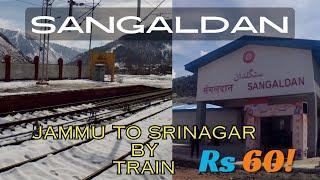 Sangaldan Railway Station | Jammu to Srinagar Direct Train | USBRL Update