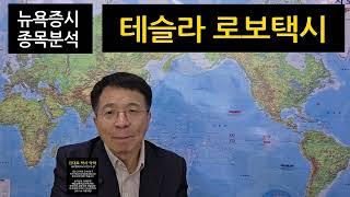 테슬라 로보택시  뉴욕증시 종목분석...김대호 박사 머스크 10년 공약  "자율주행  전기차 2차전지"