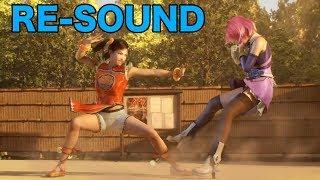 Tekken Blood Vengeance - Ling Xiaoyu VS Alisa Bosconovitch [RE-SOUND]