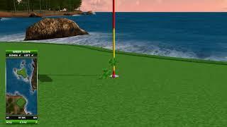 Golden Tee Great Shot on Timber Bay!