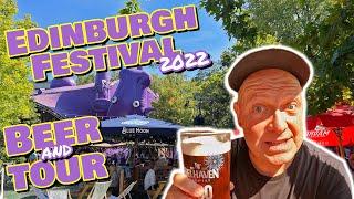 Drinking the BEST BEER at the Edinburgh FESTIVAL Fringe - Venue Walking Tour