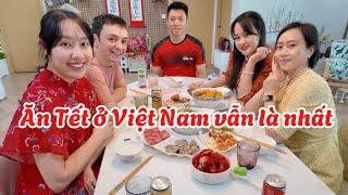 #262 Dẫn chồng Pháp đi ngắm pháo hoa giao thừa-mùng 1 Tết đoàn viên tụ họp Nhà Cô Na-lì xì mừng tuổi