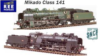 Ree Modeles New PLM 141 Mikado HO Scale Steam Locomotive