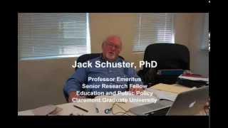 Jack Schuster,PhD, CGU Emeritus & Senior Research Fellow discusses American faculty research